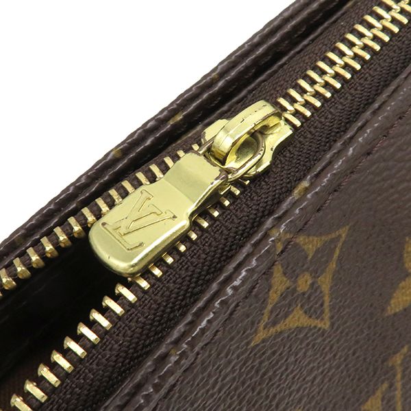 Louis Vuitton Tote Bag Cabas Mezzo Monogram Canvas Monogram Gold Hardware Brown