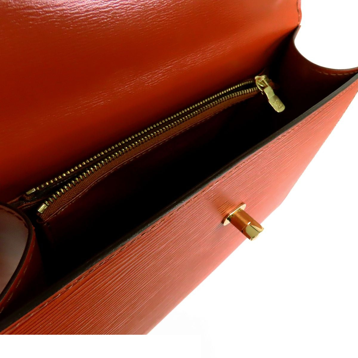 Louis Vuitton Malesherbes Kenya Brown Epi Leather Handbag — view 5