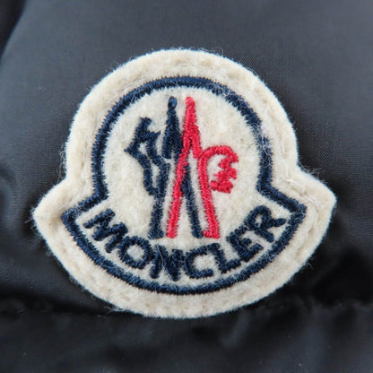 Moncler Brosse Logo Patch Hood Belt Down Jacket Black 2 — view 7