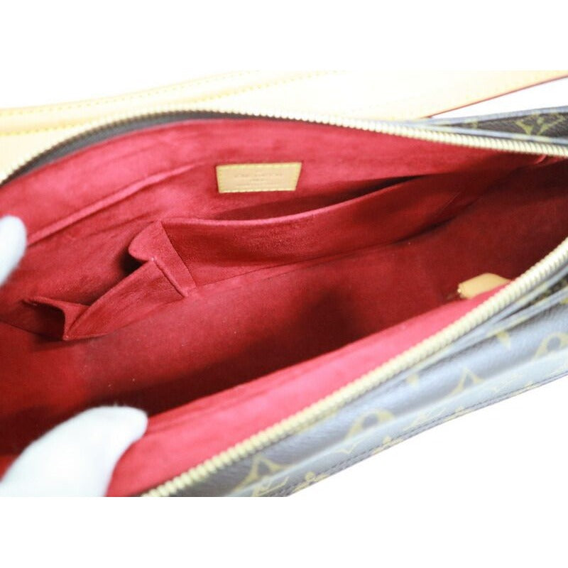 Louis Vuitton Shoulder Bag Viva-Cite GM Monogram Brown — view 6