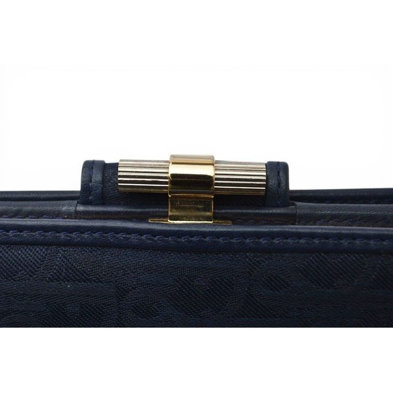 Dior Wallet Trotter Navy Vintage — view 5