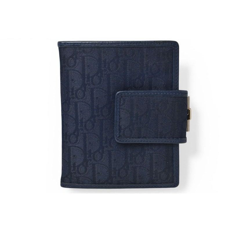 Dior Wallet Trotter Navy Vintage