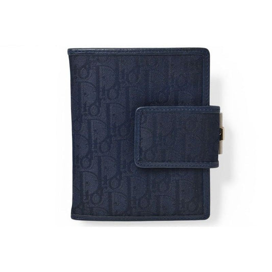 Dior Wallet Trotter Navy Vintage