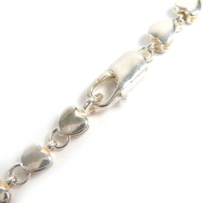 Tiffany & Co Puff Heart Necklace Accessory Sv925 Silver Weight 16.0g Ladies