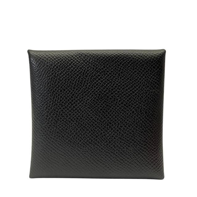 Hermes Bastia Coin Case Coin Case Compact Wallet Mini Wallet Square Vaux Epson