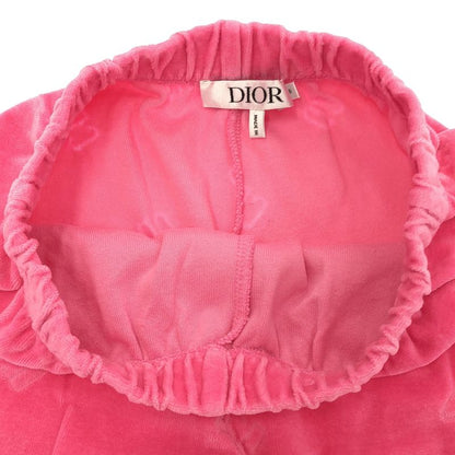 Christian Dior Kids CD Logo Velvet Hoodie and Shorts Setup 2wbb13care 2wbb13shte