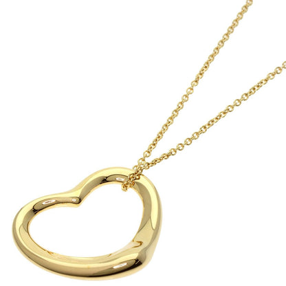 Tiffany & Co. Open Heart Necklace 18K Yellow Gold