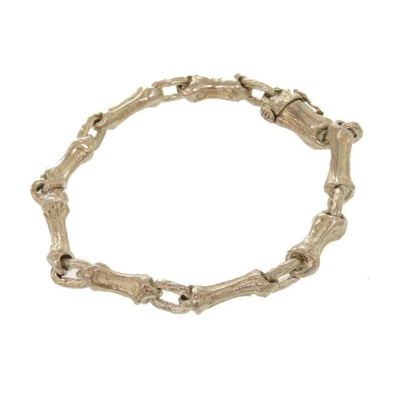 Tiffany & Co Bamboo Motif Vintage 925 Silver Bracelet Accessory 1567