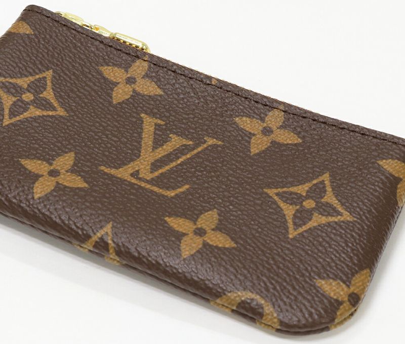Louis Vuitton Coin Case Key Case Monogram Pochette Cles M62650