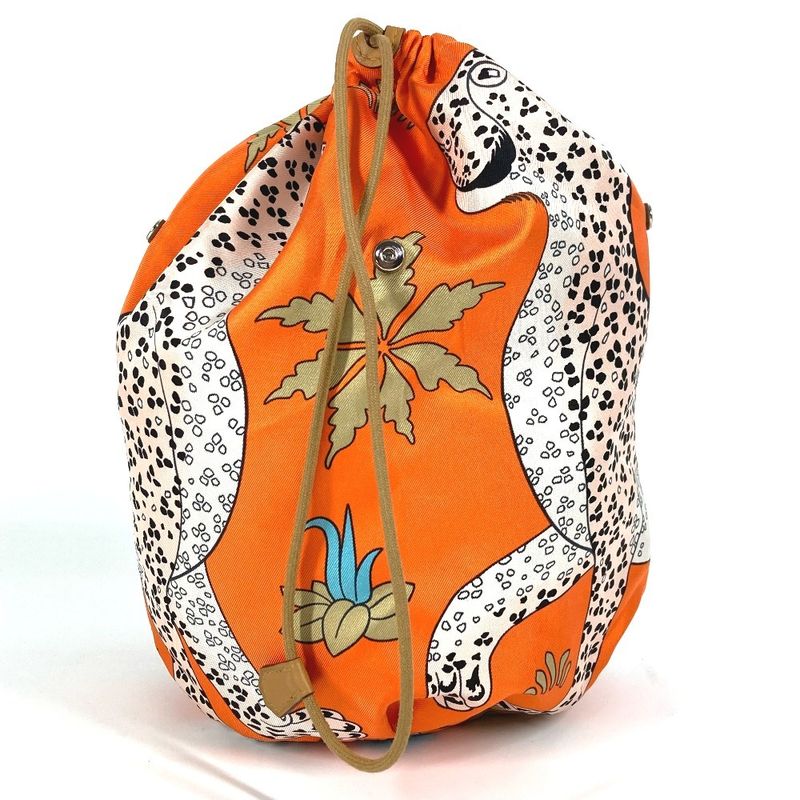 Hermes Pouch Musardine Pochon Silk Orange