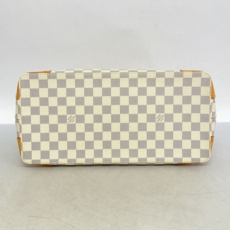 Louis Vuitton Tote Bag Damier Azure Hampstead MM N51206 White Women's