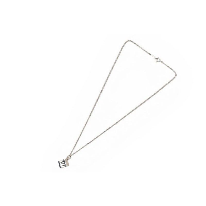 Tiffany & Co Necklace Pendant Silver Atlas Cube Width 0.8 cm — view 4