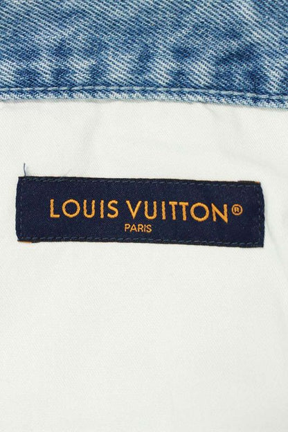 Louis Vuitton 25SS Rm251mm (9.88in) PNB Hsd18w Monogram Skate Denim Pants Men's