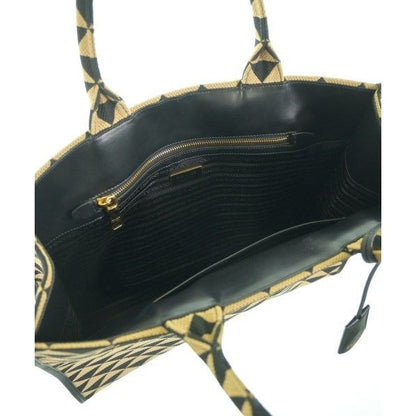 Prada Tote Black Beige X — view 3