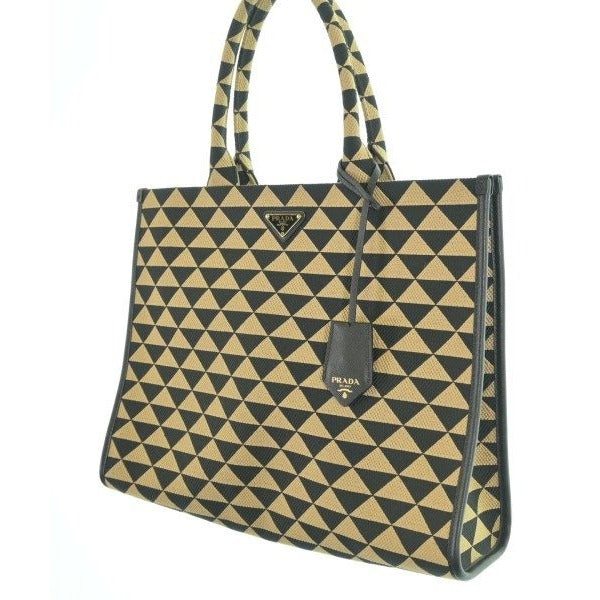 Prada Tote Black Beige X — view 5