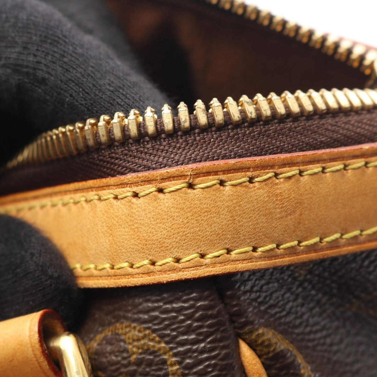 Louis Vuitton Handbag Tivoli PM Canvas Leather — view 11