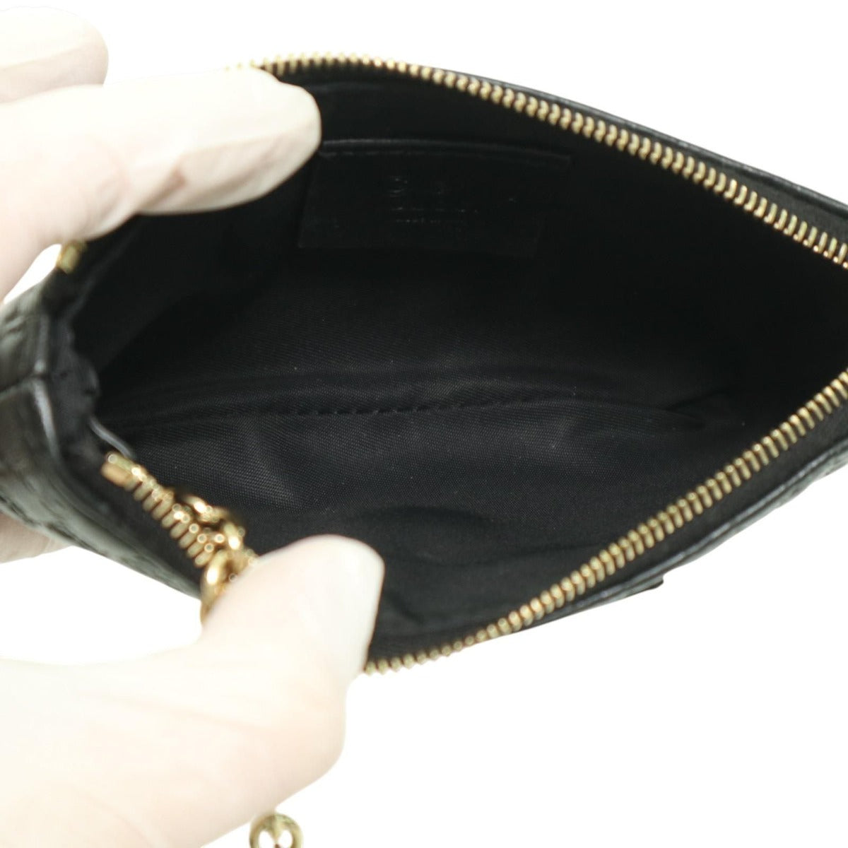 Gucci Micro Guccissima Wallet Coin Case — view 5