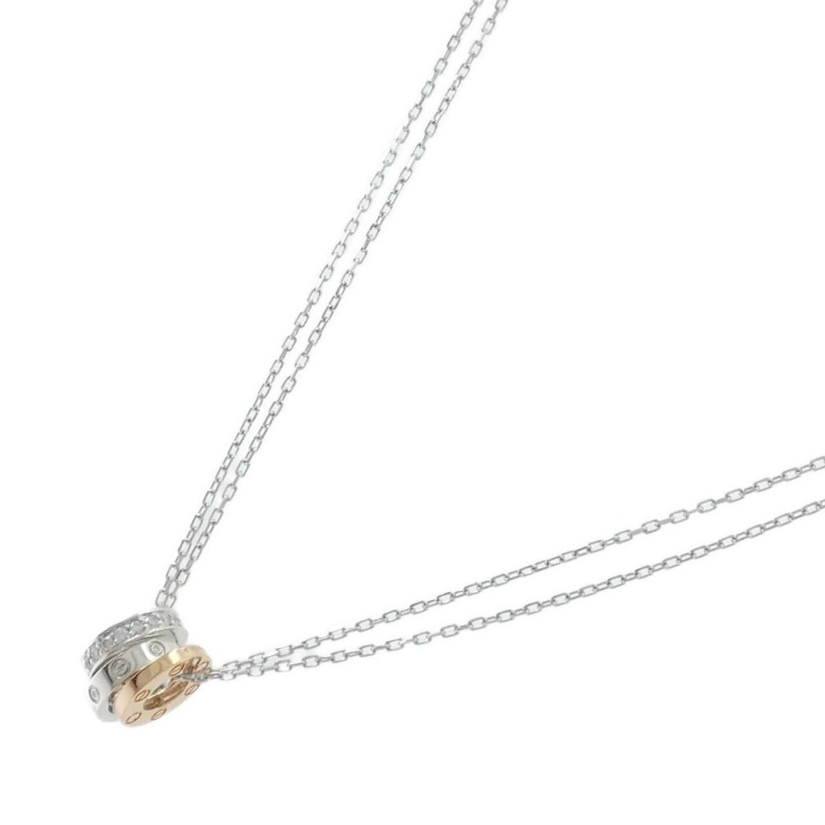 Cartier Love Necklace Pink — view 2