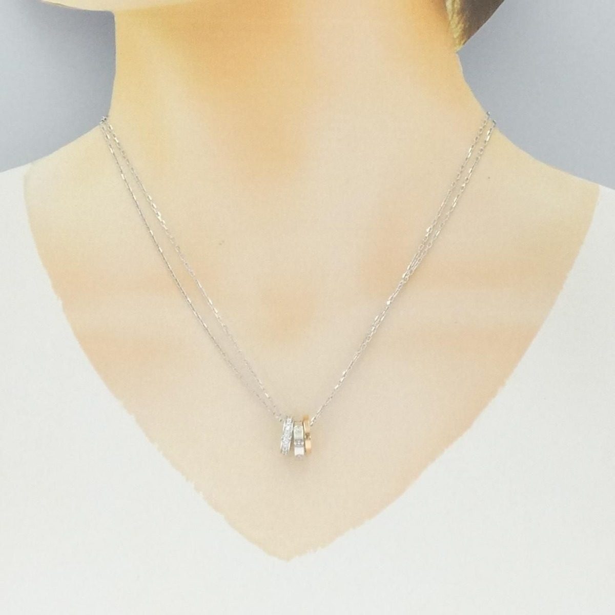 Cartier Love Necklace Pink — view 6