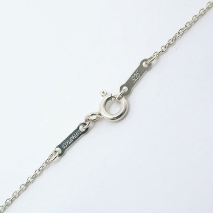 Tiffany & Co Open Heart Elsa Peretti 925 Silver Ladies 2.2g Necklace