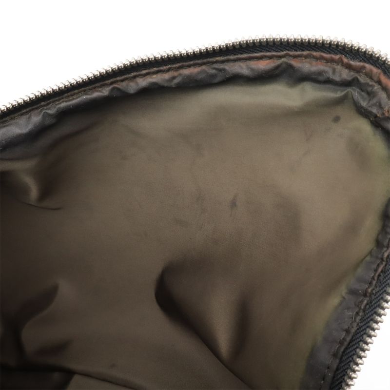 Louis Vuitton Damier Geant Arche Body Bag Waist Bag Hip Bag Canvas Noir Black