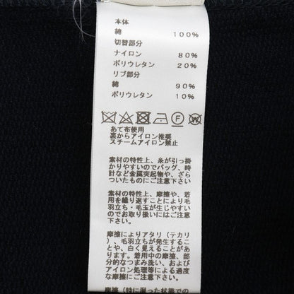 Hermes Short Sleeve Cotton Black Men's Sweatshirt