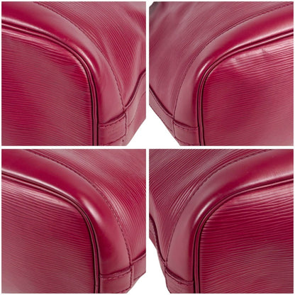 Louis Vuitton Nano Noe Drawstring Shoulder Bag Epi Leather Pink Rose Red — view 6