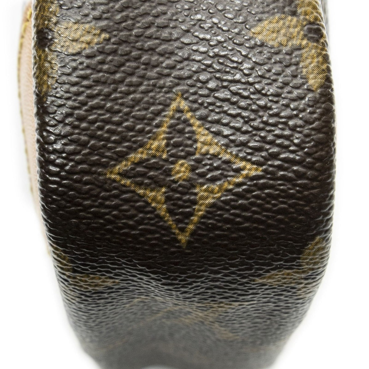 Louis Vuitton Danube Brown Monogram Canvas Shoulder Bag — view 8