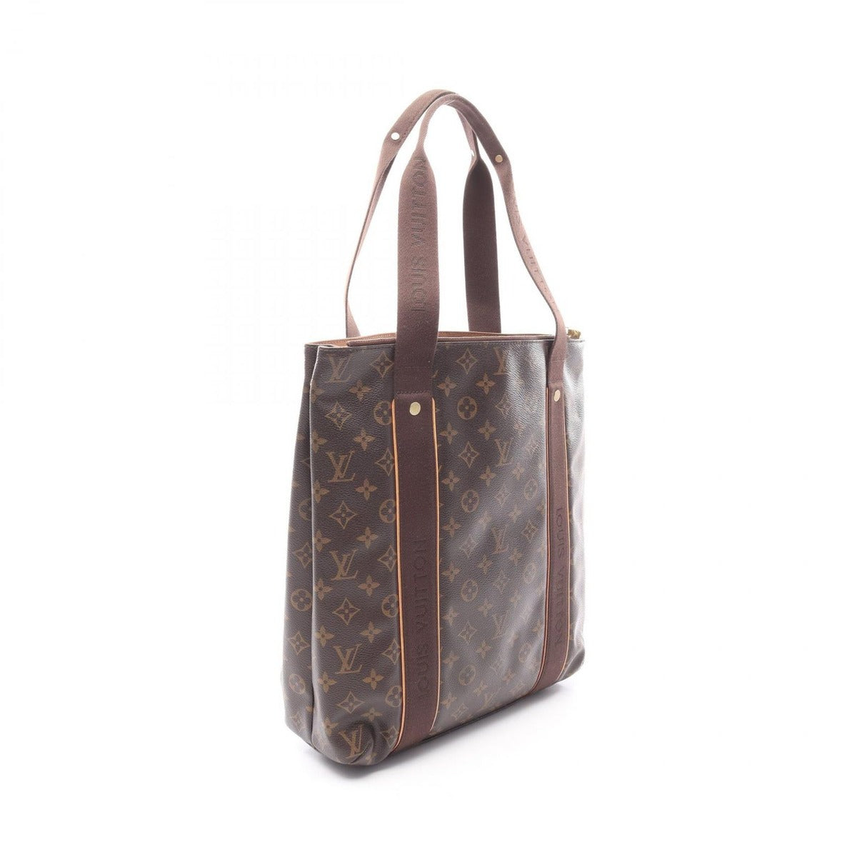 Louis Vuitton Tote Cabas Bobble Canvas Leather Cover — view 2