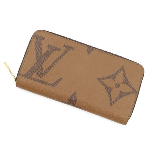 Louis Vuitton Wallet Monogram Giant Reverse Zippy Noir Black