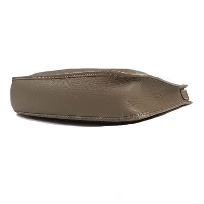 Hermes Evelyne 1 PM Etoupe Silver Taurillon Shoulder Bag — view 3