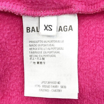 Balenciaga 600583 Thv61 XS Pink Apparel Hoodie Men's
