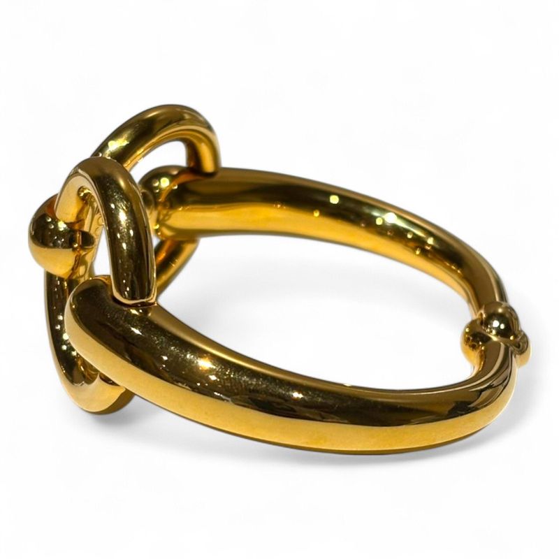 Gucci OLD Vintage Tom Ford Period Horsebit Bangle Women's Gold FREE