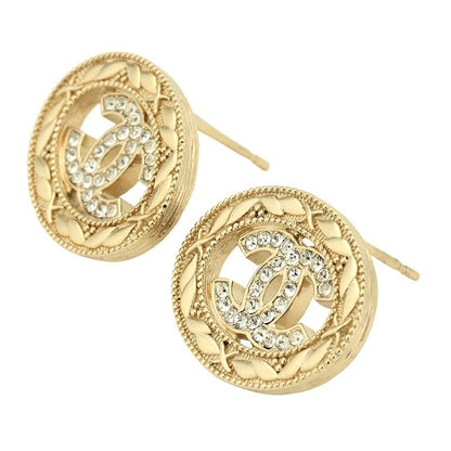Chanel Earrings Stud Earrings Gold/silver