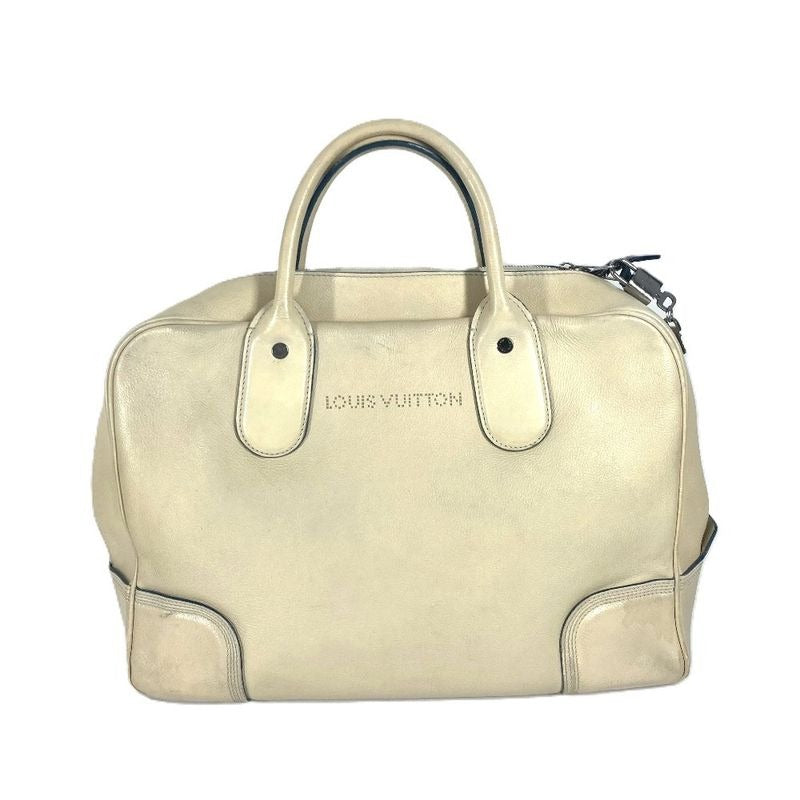 Louis Vuitton Business Bag Cuir Siwa Leather Ecru White