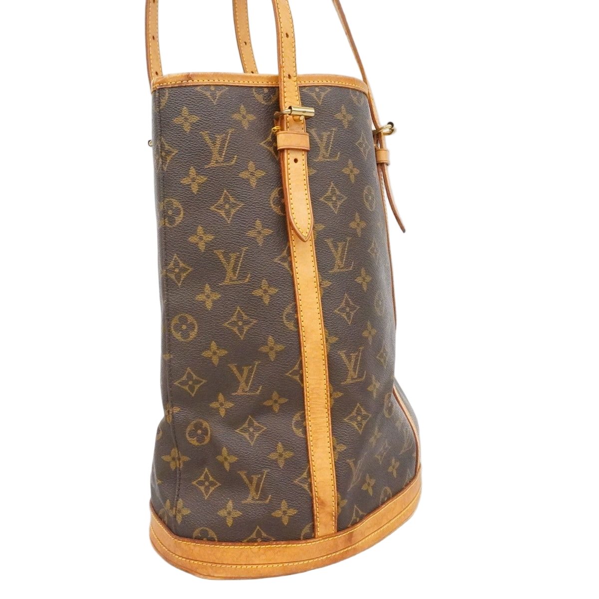 Louis Vuitton Tote Monogram Bucket GM Brown — view 2
