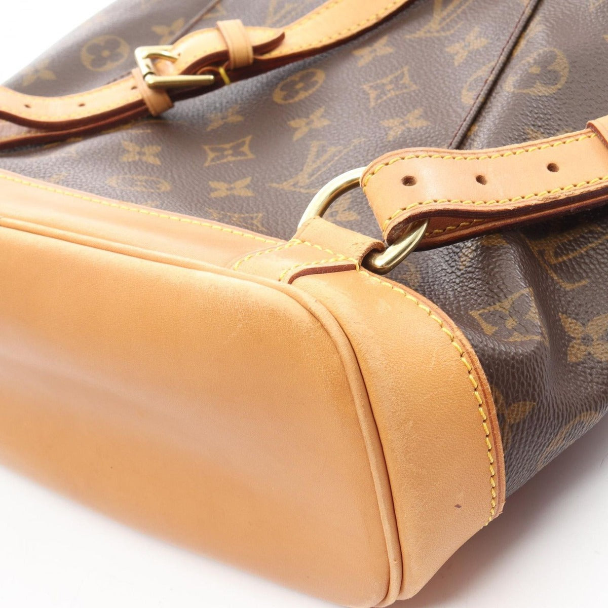 Louis Vuitton Rucksack Sac Backpack Montsouris MM Monogram Coated — view 12
