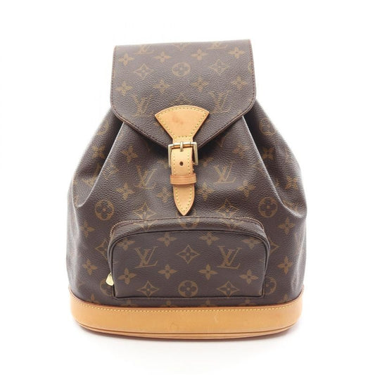 Louis Vuitton Rucksack Sac Backpack Montsouris MM Monogram Coated