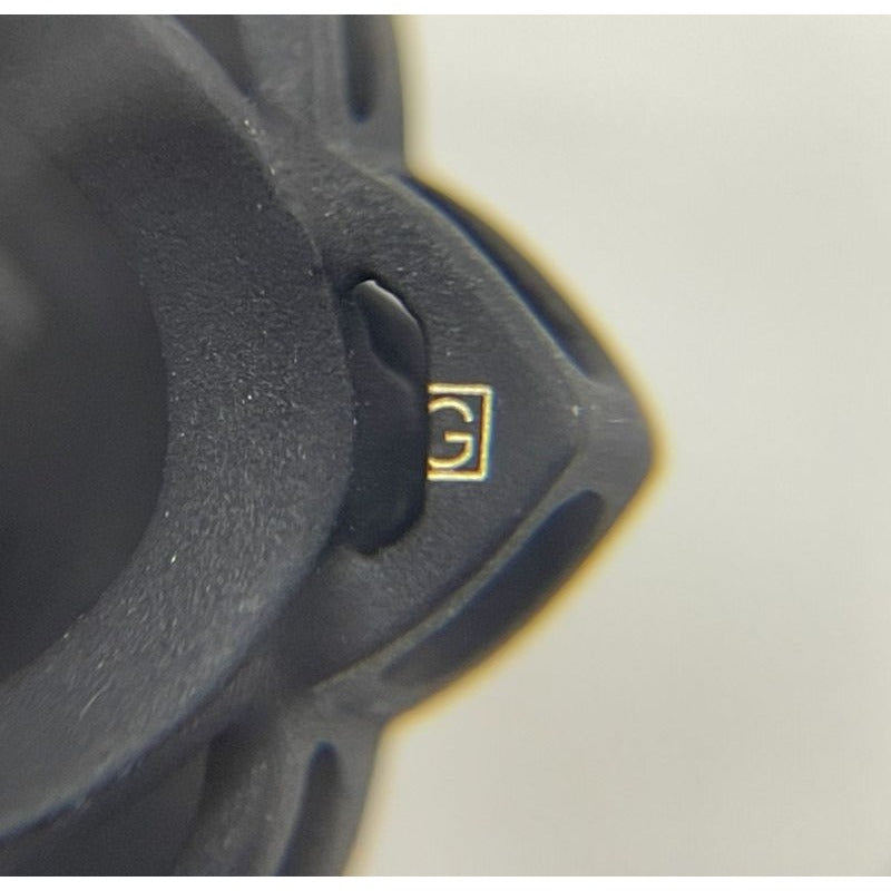 Gucci Michele Period Stone Faux Pearl Flower Ring 10 Black — view 9
