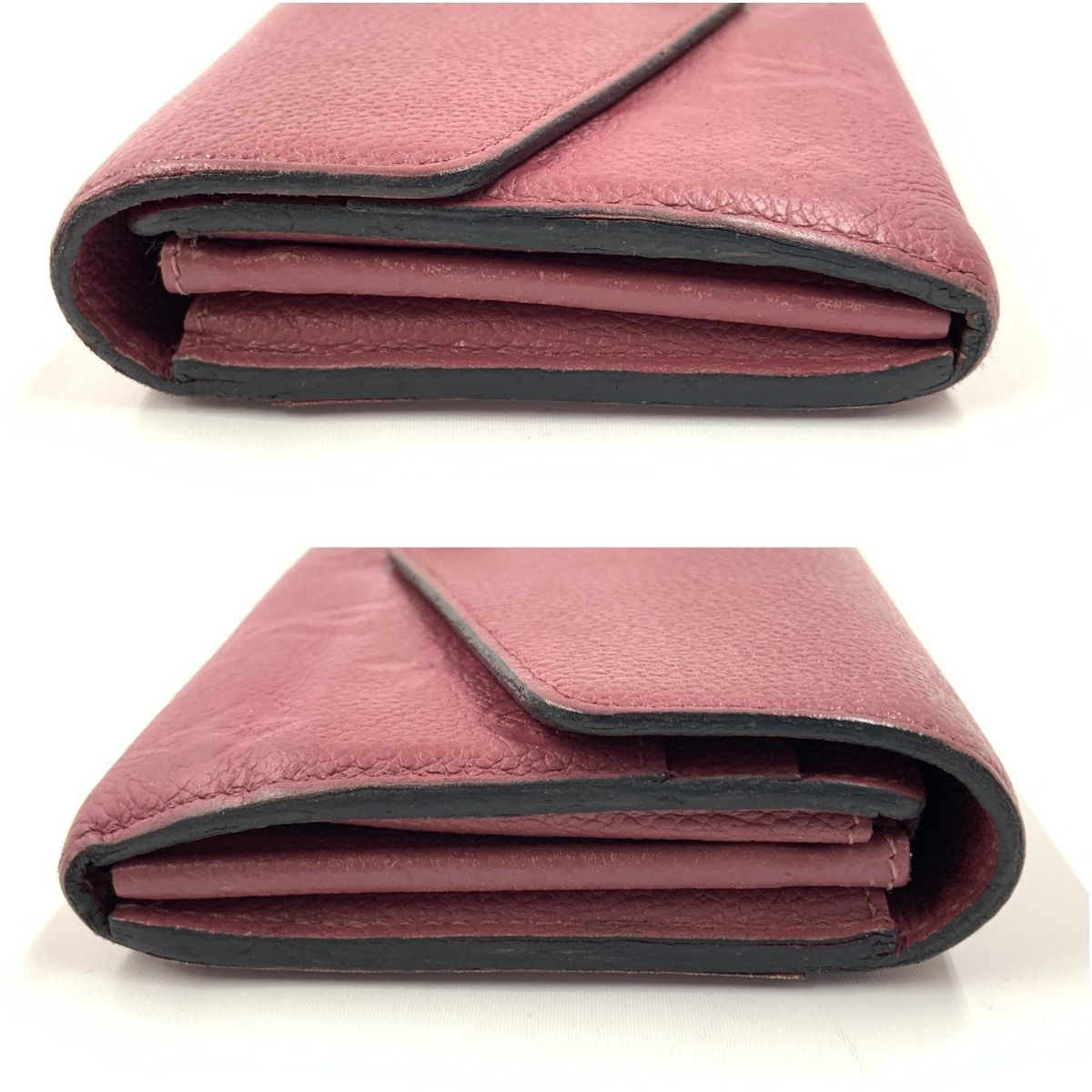 Louis Vuitton Monogram Empreinte Portefeuille Sarah Bifold Long Wallet M62213