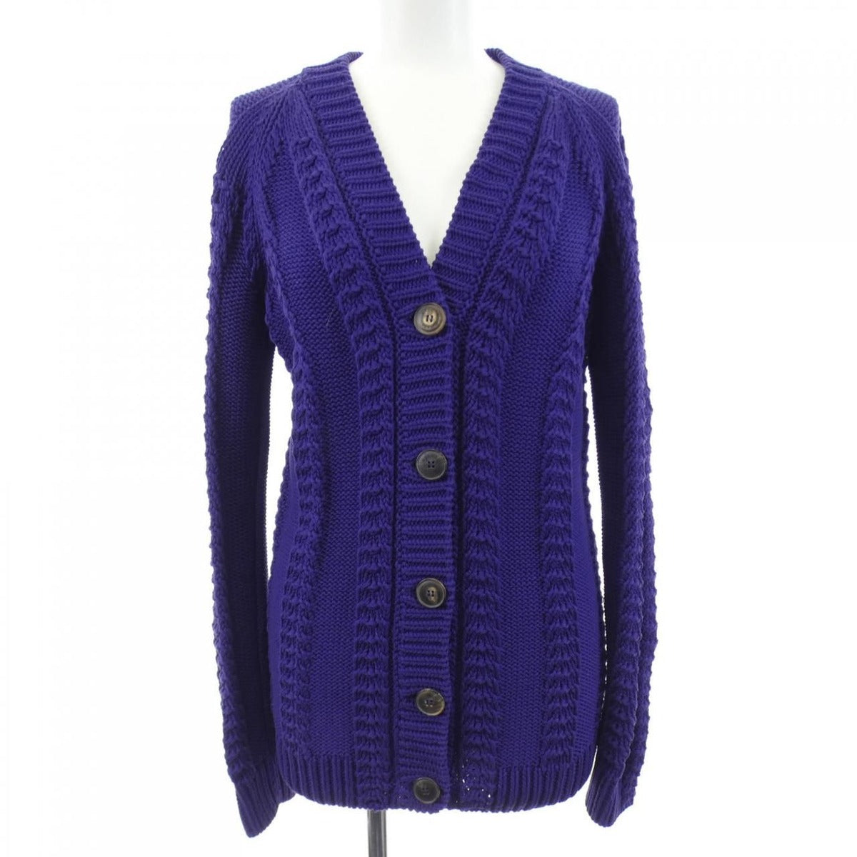 Hermes Cardigan Purple 34