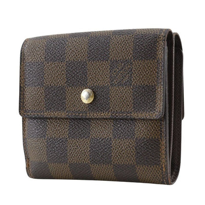 Louis Vuitton Portobier Carte Cles Di W Hook N61652 Damier Canvas Brown Sp0056