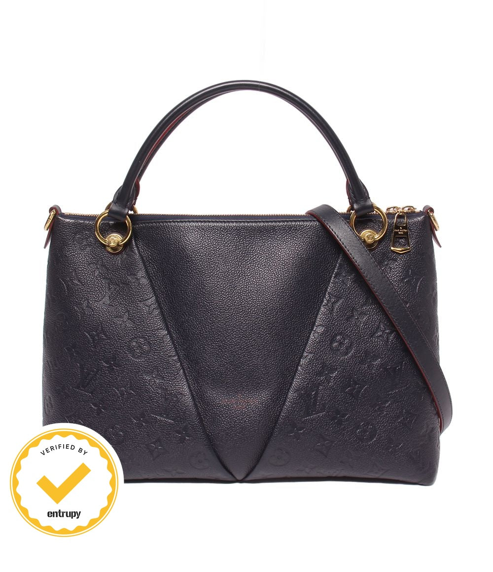 Louis Vuitton 2-Way Tote Shoulder Bag Crossbody MM Monogram Empreinte
