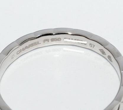Chanel Pt950 Coco Crush Wedding Ring Width 28mm (011in) J11117