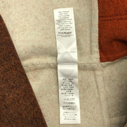 Celine - 2015aw - Phoebe Period Wool Cashmere Switch Leather Patch Dress - 38 -