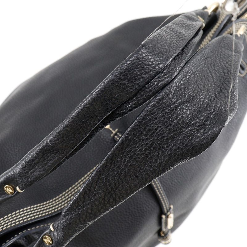 Celine Bittersweet Leather Black Women's Tote Bag