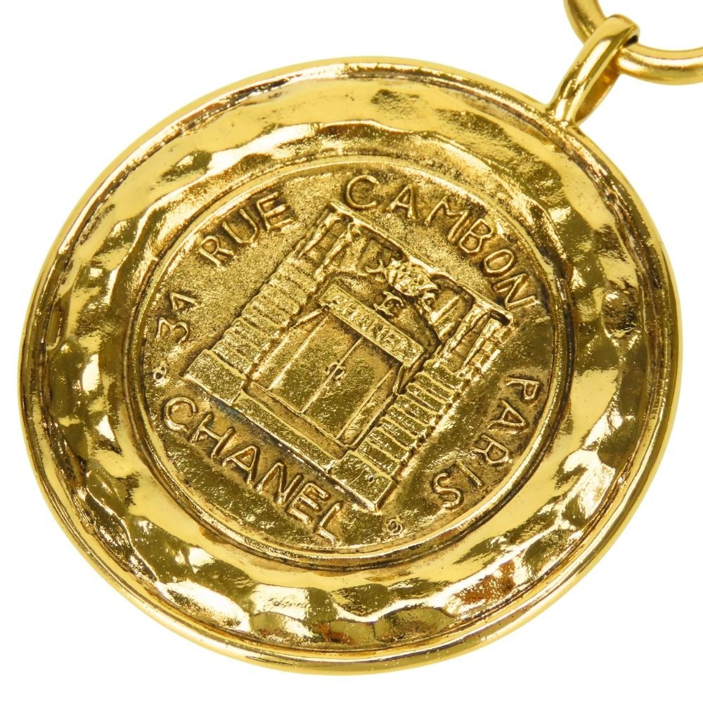 Chanel Necklace Cambon Gold