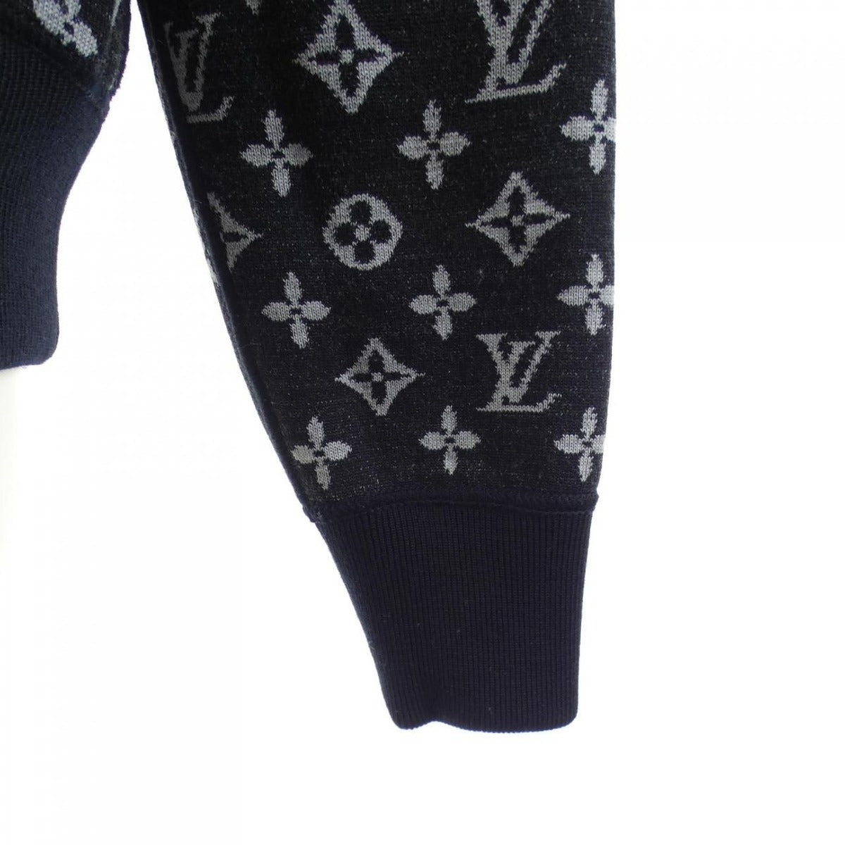 Louis Vuitton Track Top Reversible Monogram Jacket Black Gray — view 6