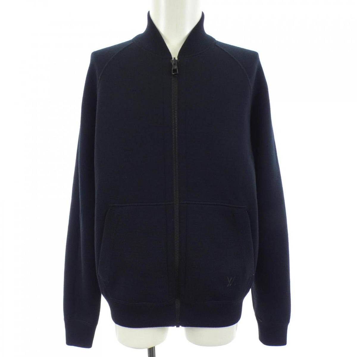Louis Vuitton Track Top Reversible Monogram Jacket Black Gray — view 7