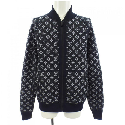 Louis Vuitton Track Top Reversible Monogram Jacket Black Gray